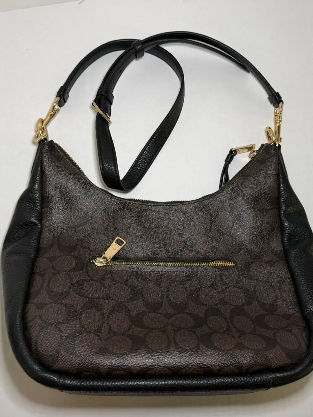 Coach Jules Hobo in Signature Canvas